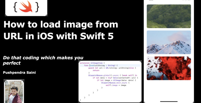 load image from URL in UIImageView in iOS with swift 5