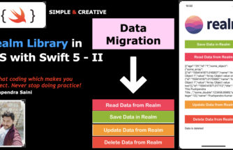 Realm Library in iOS with Swift 5 - II