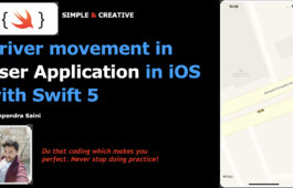Driver movement in User Application in iOS with Swift 5